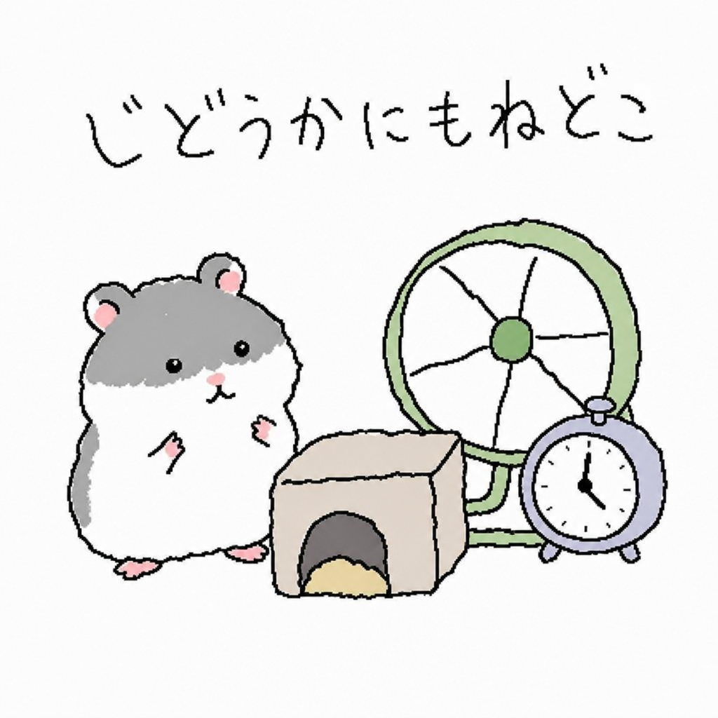 自動化にも寝床がいるの挿絵