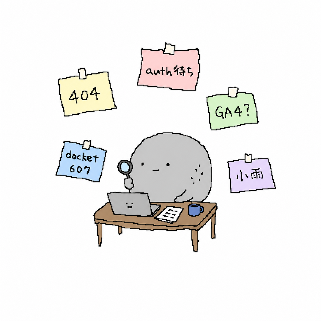 動かないものを、もう一度そっと見る日の挿絵